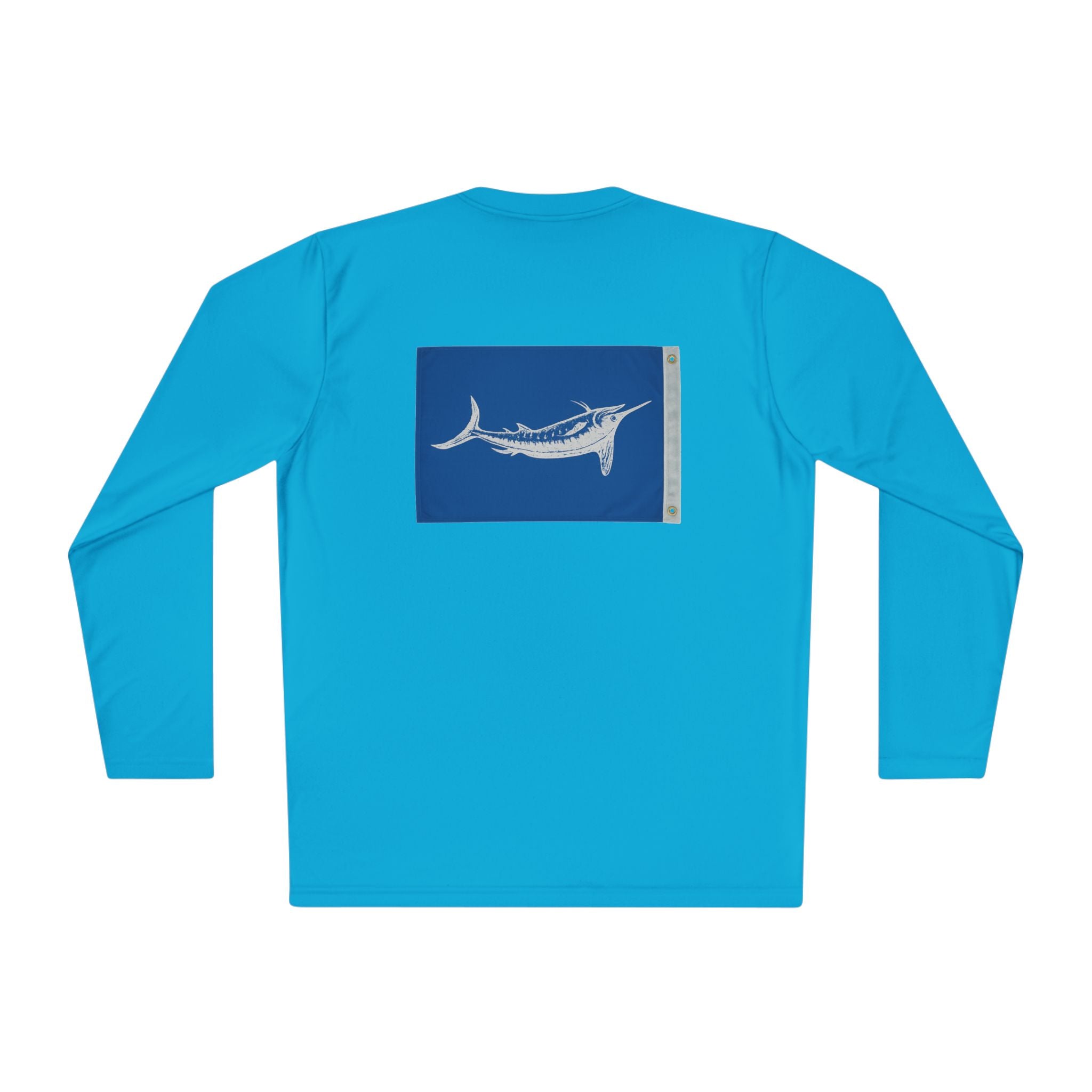 Marlin Release Fishing Flag Unisex Long Sleeve Fishing Tee - Get Tight Gear