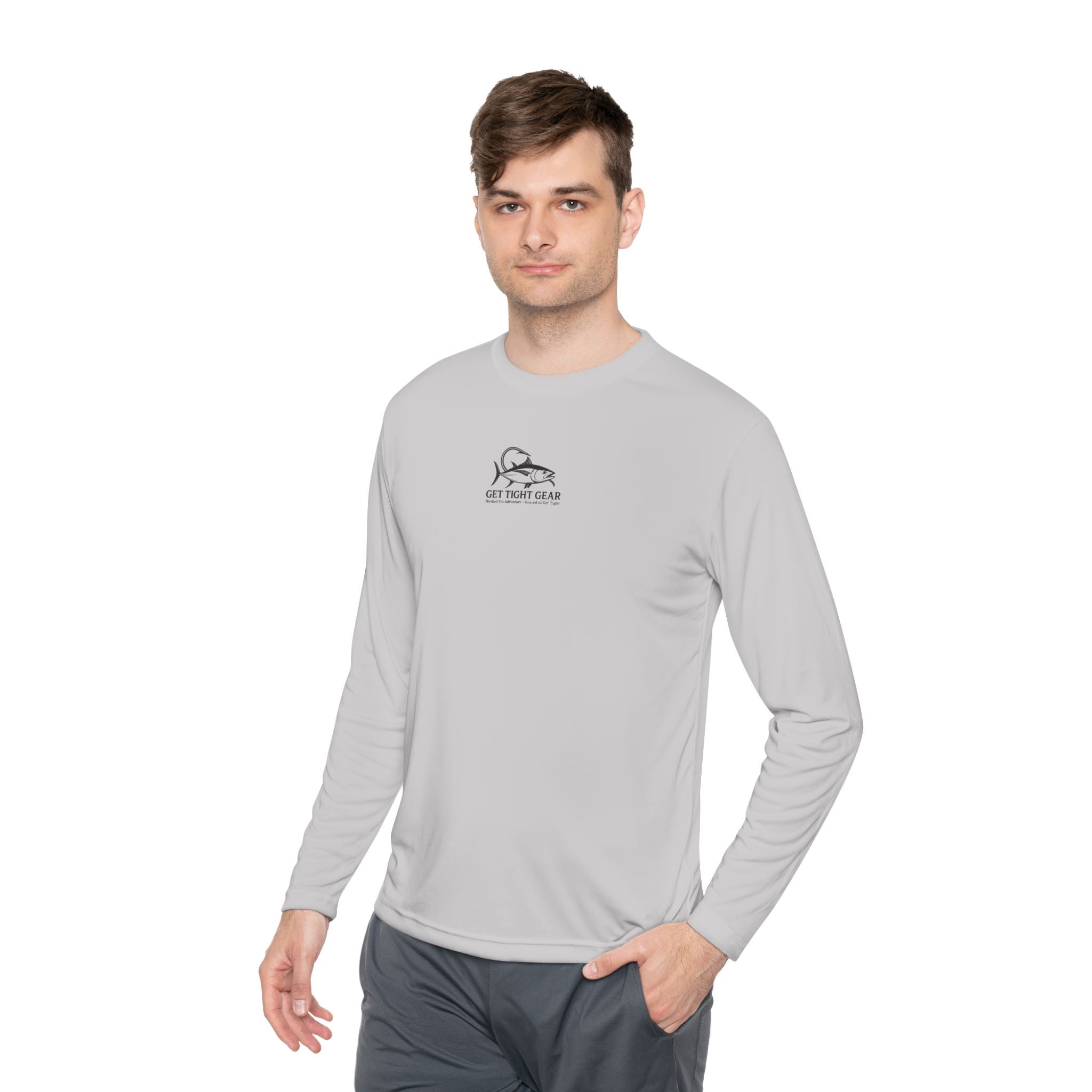 Marlin Release Fishing Flag Unisex Long Sleeve Fishing Tee - Get Tight Gear