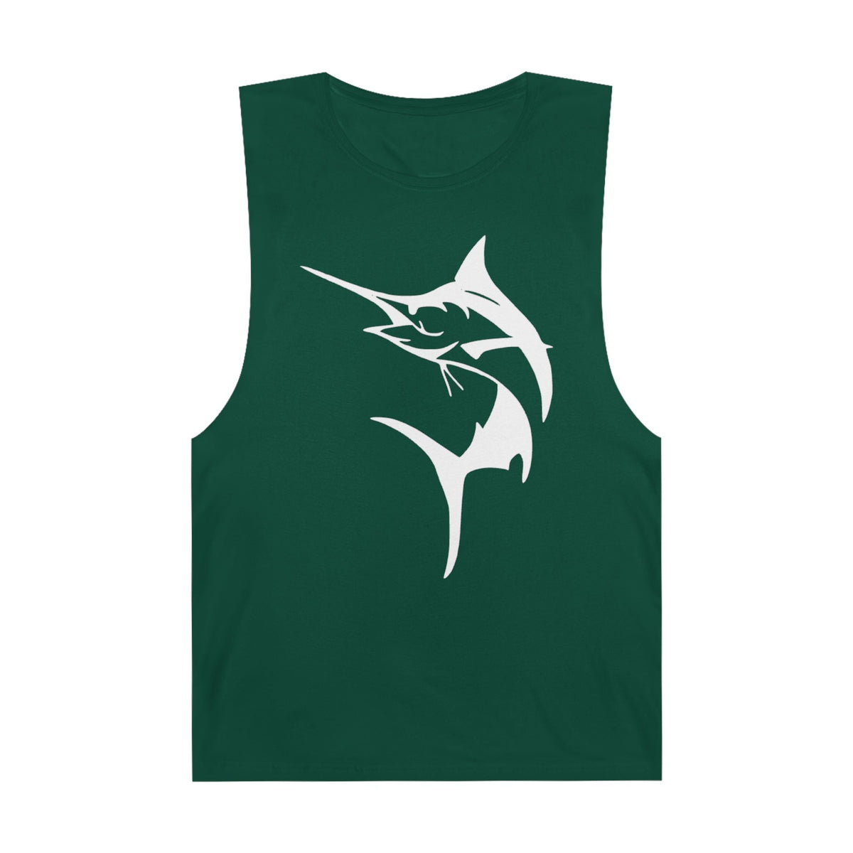 Marlin Unisex Barnard Tank - Vintage Fisherman Style Tee, Perfect for Summer Adventures, Beach Day, Gift for Anglers, Outdoor Fun - Get Tight Gear