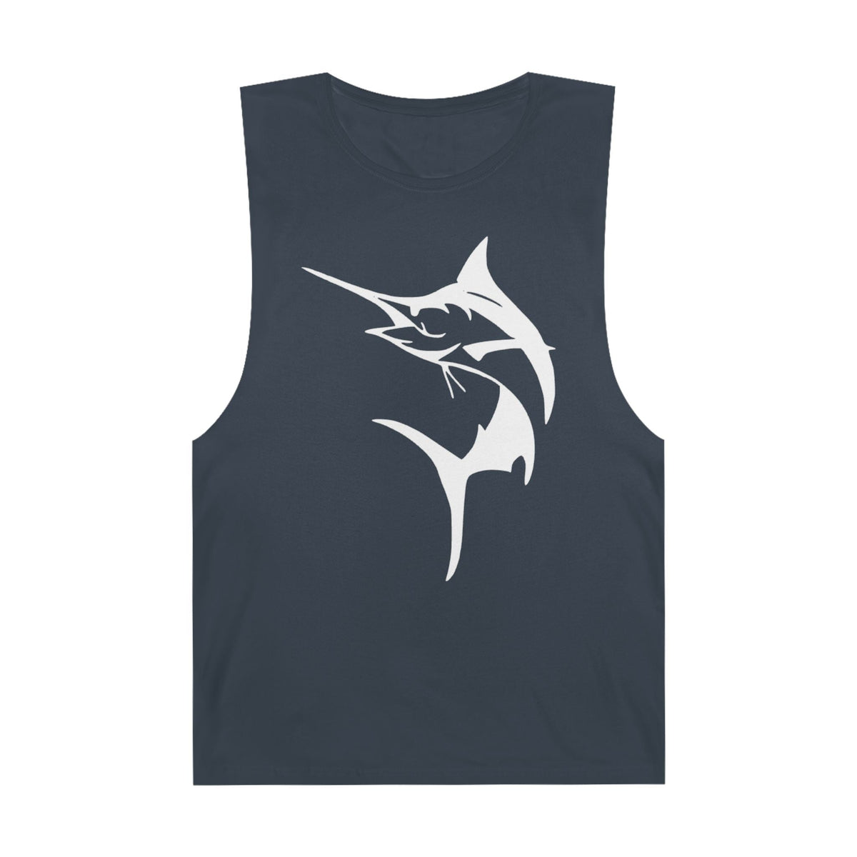 Marlin Unisex Barnard Tank - Vintage Fisherman Style Tee, Perfect for Summer Adventures, Beach Day, Gift for Anglers, Outdoor Fun - Get Tight Gear