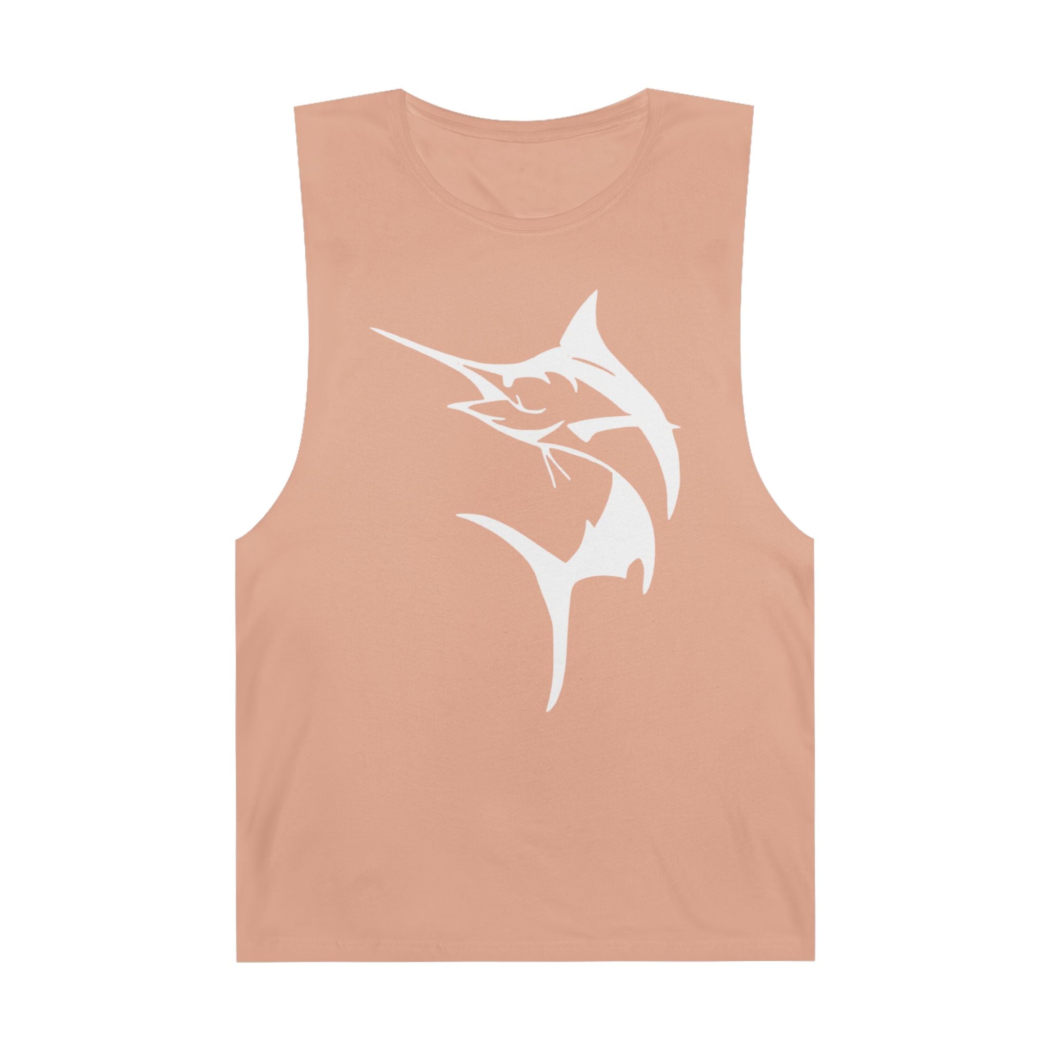 Marlin Unisex Barnard Tank - Vintage Fisherman Style Tee, Perfect for Summer Adventures, Beach Day, Gift for Anglers, Outdoor Fun - Get Tight Gear