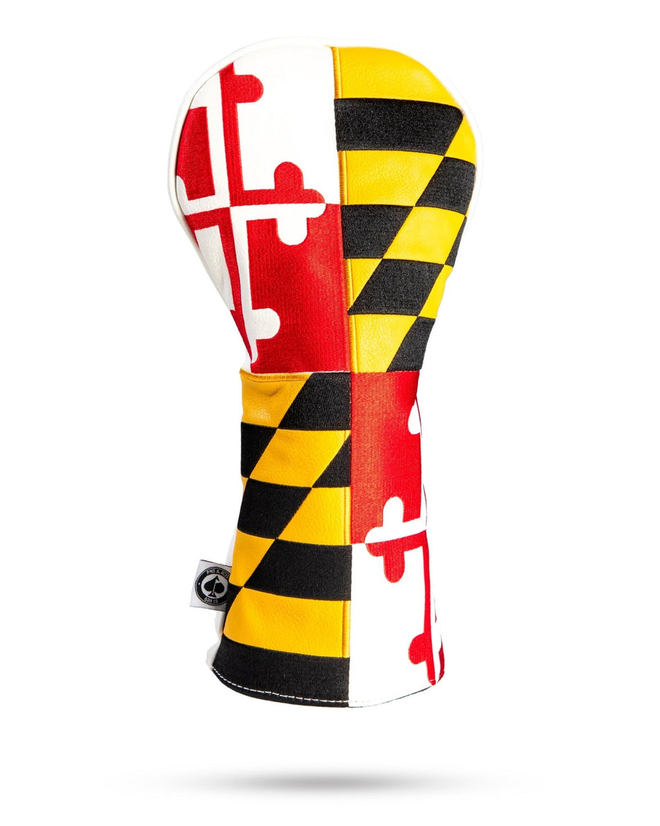 Maryland State Flag - Driver Cover - Get Tight Gear