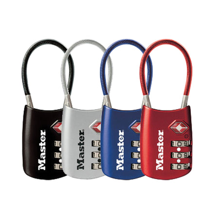 MASTERLOCK TSA PADLOCK COMBO SNGL - Get Tight Gear
