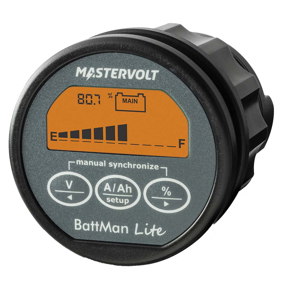Mastervolt BattMan Lite Battery Monitor - 12/24V - Get Tight Gear