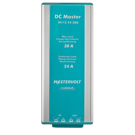 Mastervolt DC Master 24V to 12V Converter - 24A w/Isolator - Get Tight Gear