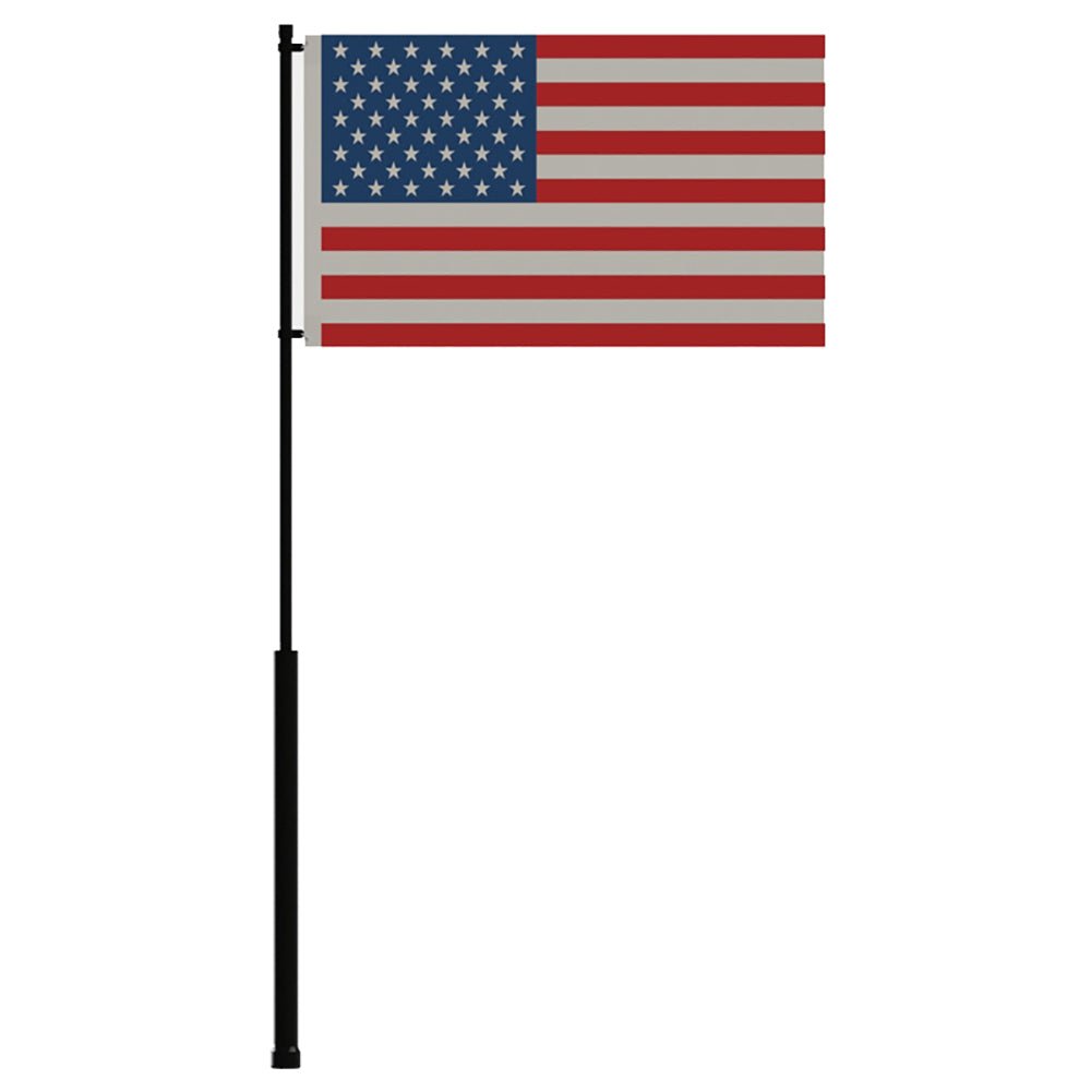 Mate Series Flag Pole - 36" w/USA Flag - Get Tight Gear