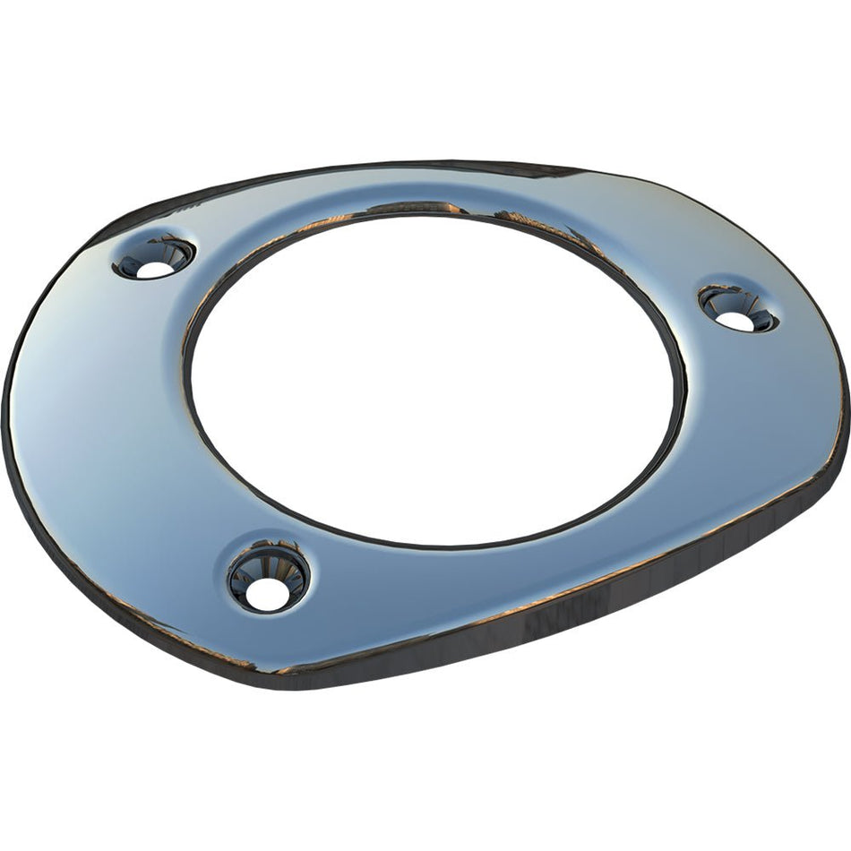 Mate Series Stainless Steel Cap f/Oval Plastic Rod Holders - Get Tight Gear