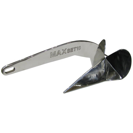Maxwell MAXSET Stainless Steel Anchor - 22lbs - Get Tight Gear