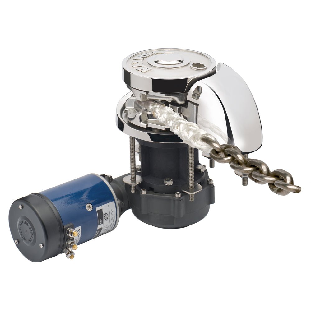 Maxwell RC 12 - 12 Vertical Windlass 1/2" Chain, 3/4" Rope, 12V - Get Tight Gear