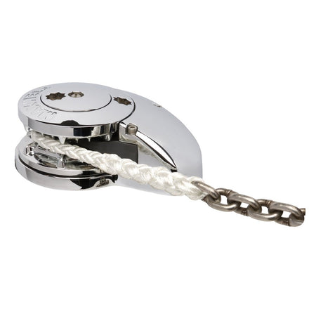 Maxwell RC10/10 12V Automatic Rope Chain Windlass 3/8" Chain to 5/8" Rope - Get Tight Gear