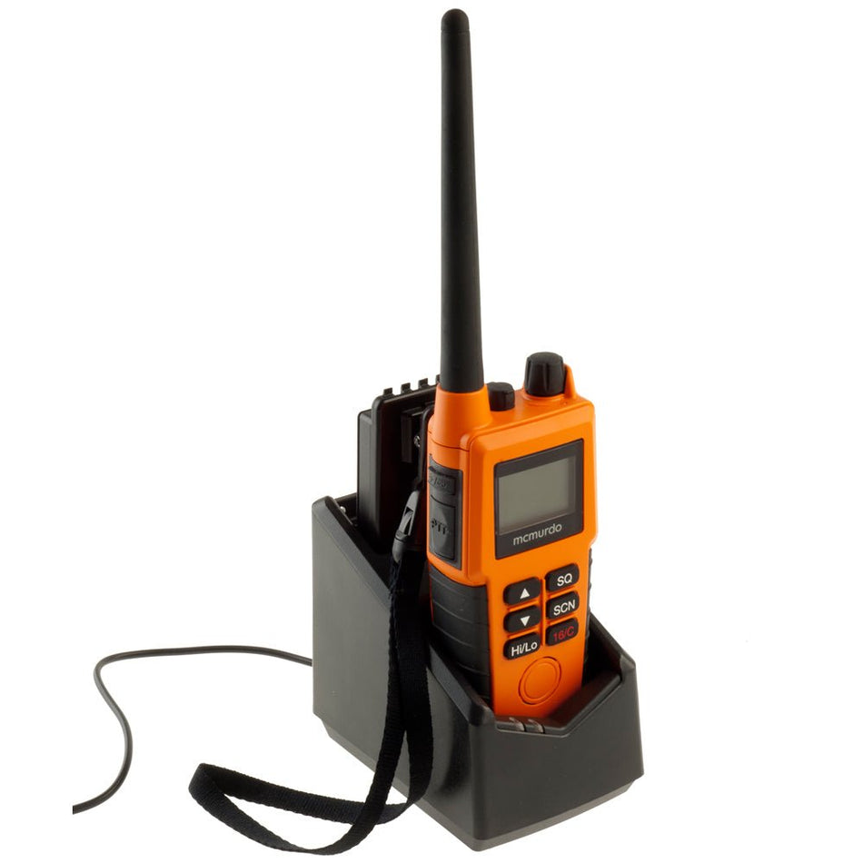 McMurdo R5 GMDSS VHF Handheld Radio - Pack A - Full Feature Option - Get Tight Gear