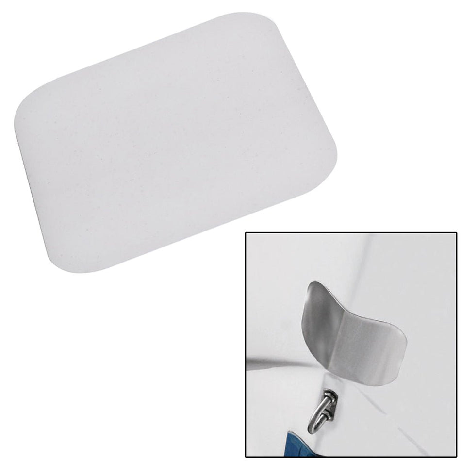 Megaware ScuffBuster Standard - 5.75" x 4.5" - Solid Bowguard - 22G - Stainless Steel - Get Tight Gear