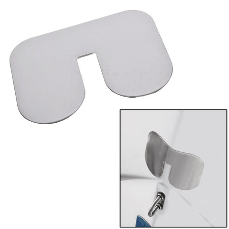 Megaware ScuffBuster Standard with Notch - 5.75" x 4.5" - Notched Bowguard - 22G - Stainless Steel - Get Tight Gear