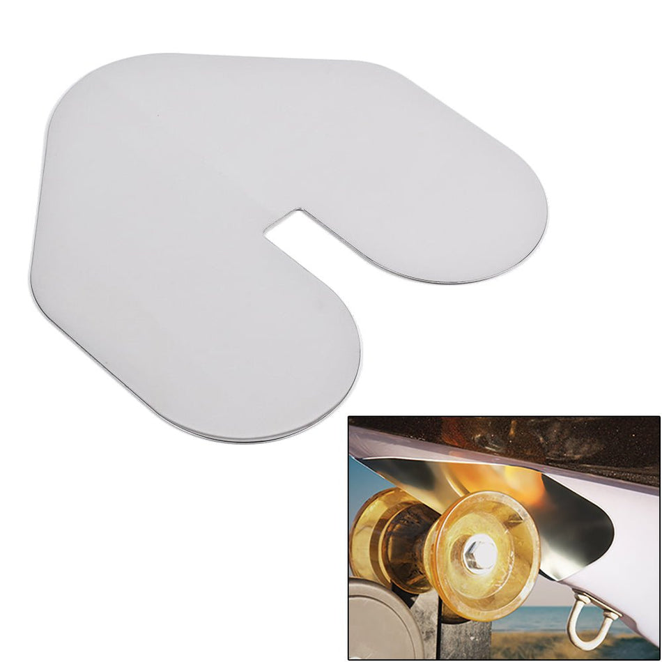 Megaware ScuffBuster XL w/Notch - 9" x 8.75" - Notched - 22G - Stainless Steel - Get Tight Gear