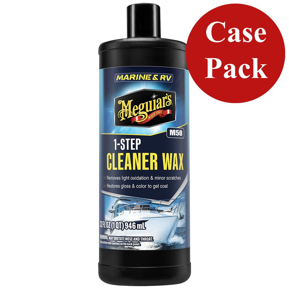 Meguiar's Boat/RV Cleaner Wax - 32 oz - *Case of 6* - Get Tight Gear