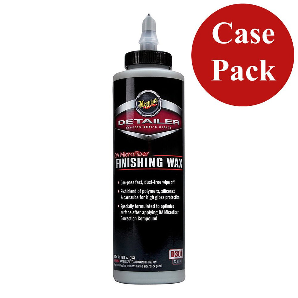 Meguiar's DA Microfiber Finishing Wax - 16oz *Case of 6* - Get Tight Gear