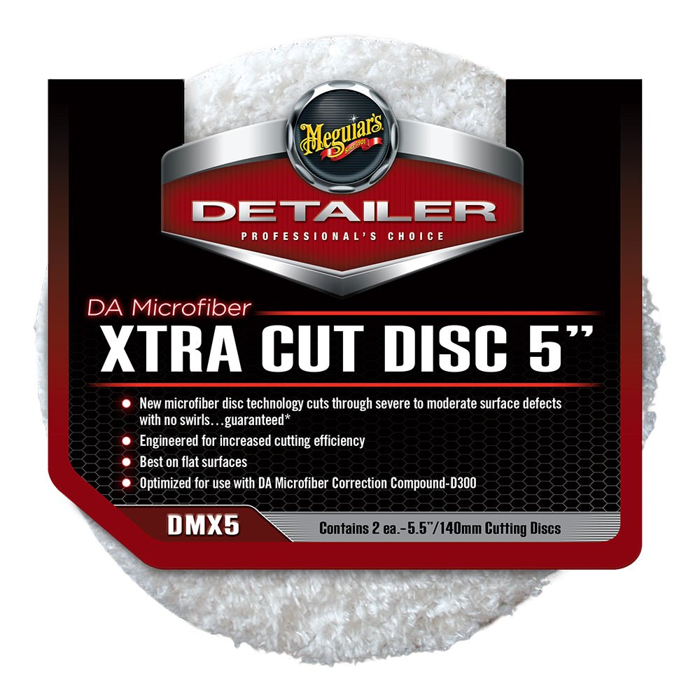 Meguiar's DA Microfiber Xtra Cut Disc - 5" - Get Tight Gear