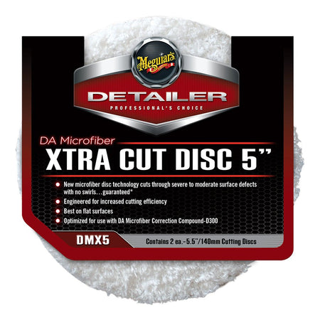 Meguiar's DA Microfiber Xtra Cut Disc - 5" - Get Tight Gear
