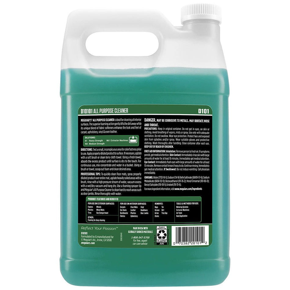 Meguiar's Detailer All Purpose Cleaner - 1 - Gallon *Case of 4* - Get Tight Gear