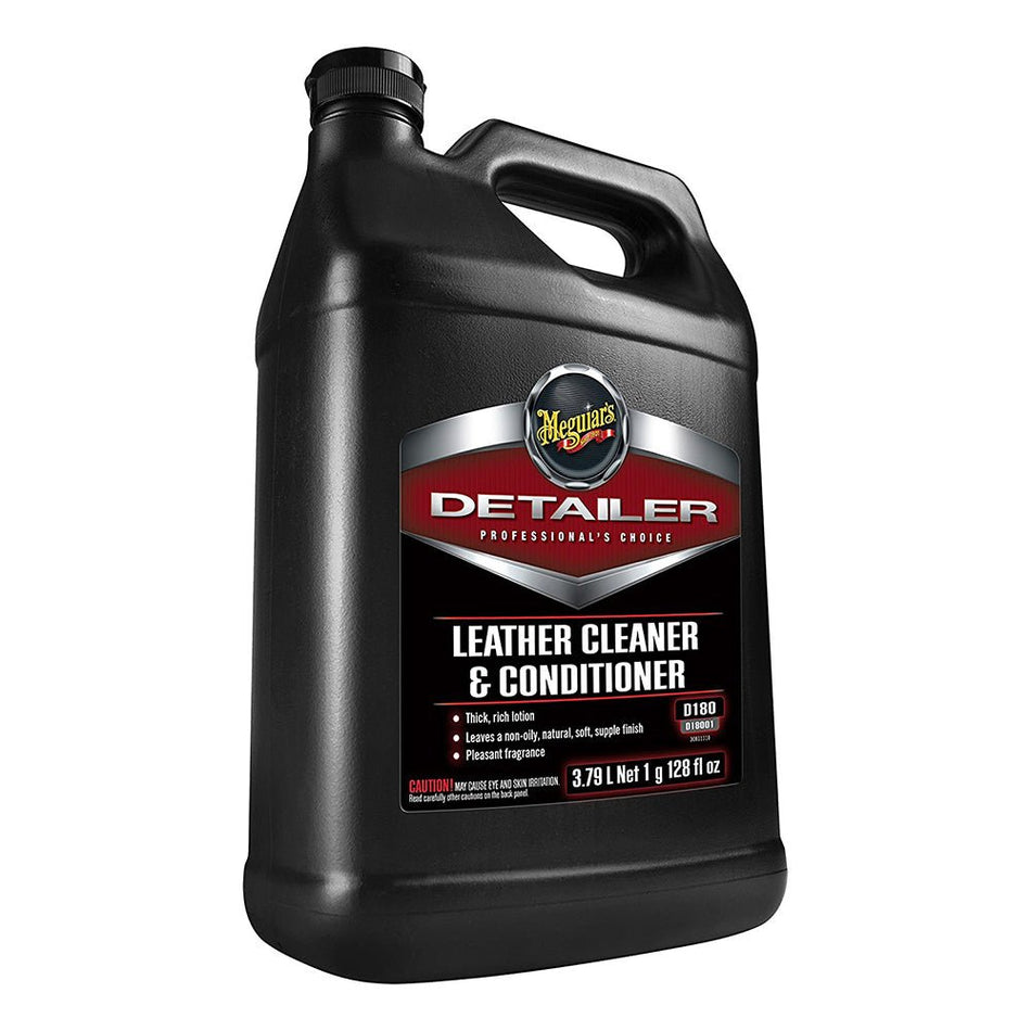 Meguiar's Detailer Leather Cleaner & Conditioner - 1 - Gallon - Get Tight Gear