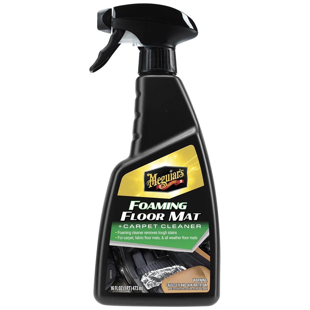 Meguiar's Foaming Floor Mat + Carpet Cleaner - 16oz - Get Tight Gear