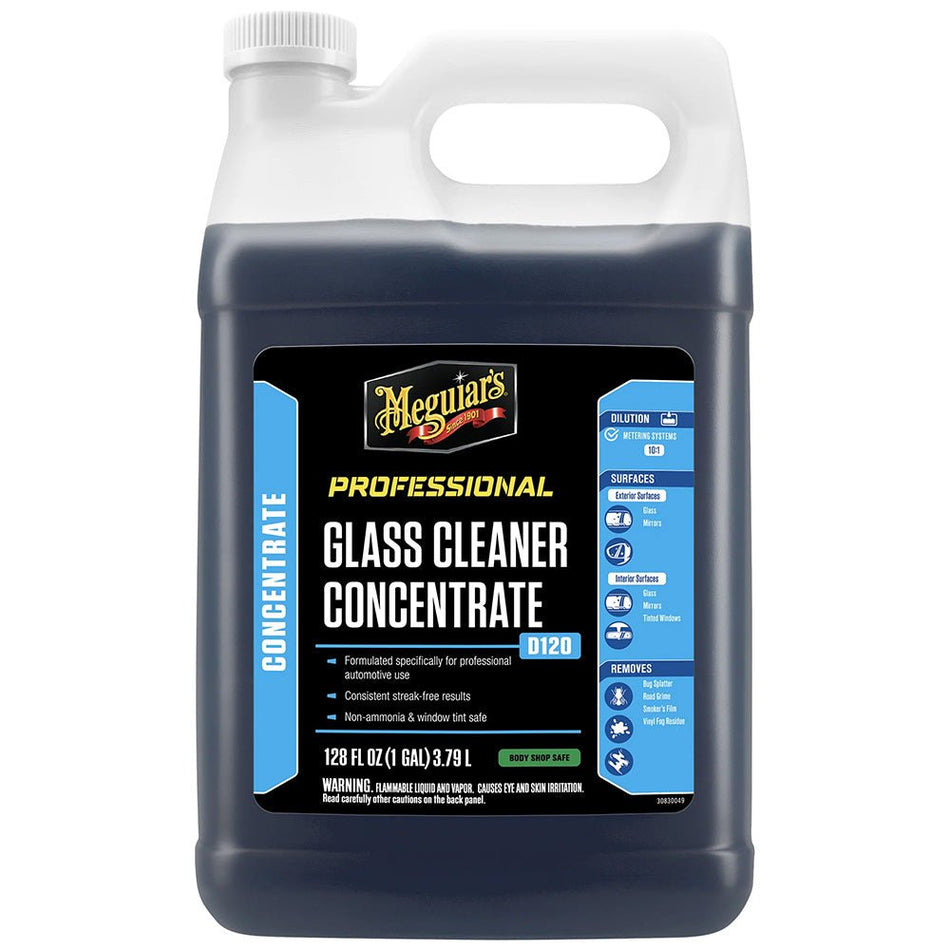Meguiar's Glass Cleaner Concentrate - 1 Gallon - Get Tight Gear