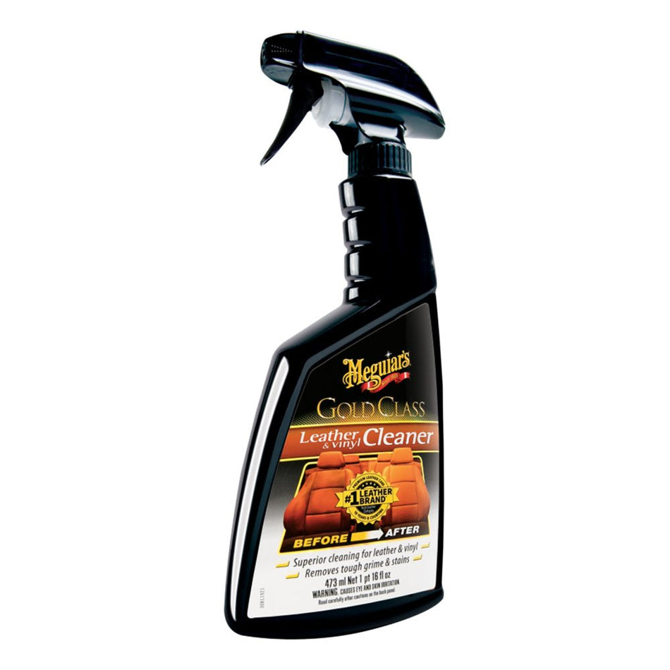 Meguiar's Gold Class Leather & Vinyl Cleaner - 16oz - Get Tight Gear