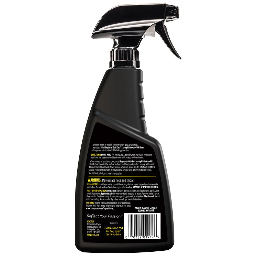 Meguiar's Gold Class Luxury Matte - 16oz - Get Tight Gear