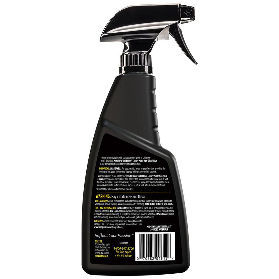 Meguiar's Gold Class Luxury Matte - 16oz - Get Tight Gear