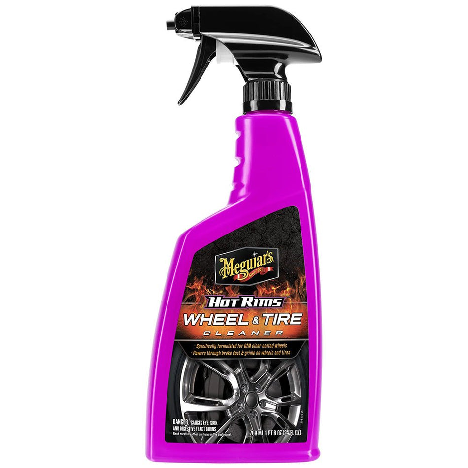 Meguiar's Hot Rims Wheel & Tire Cleaner - 24oz - Get Tight Gear