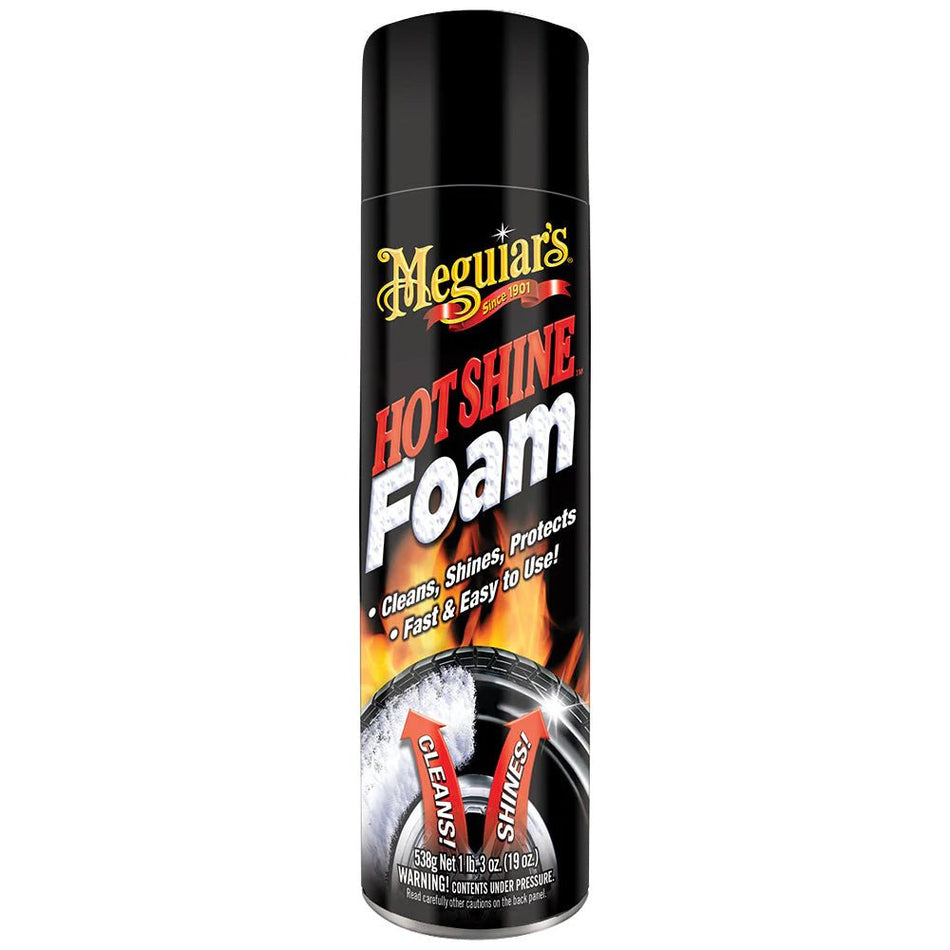 Meguiar's Hot Shine Tire Foam - 19oz - Get Tight Gear
