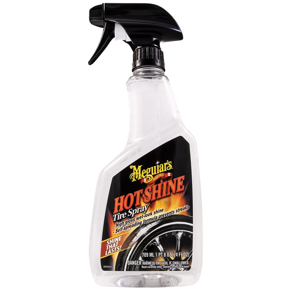 Meguiar's Hot Shine Tire Spray - 24oz - Get Tight Gear