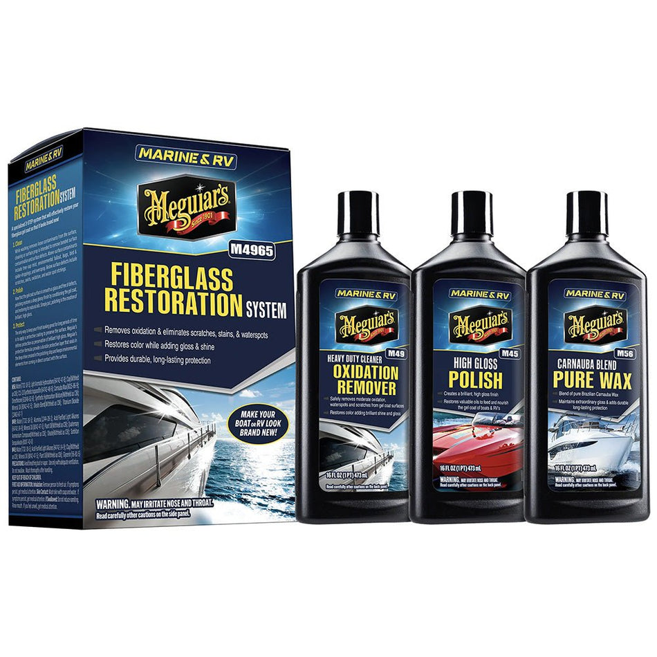 Meguiar's MG Fiberglass Oxidation Removal Kit - Get Tight Gear