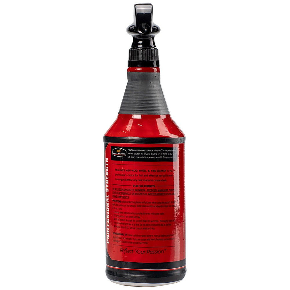 Meguiar's Non - Acid Wheel & Tire Cleaner - 32oz - Get Tight Gear