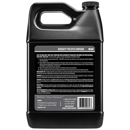 Meguiar's Pro Speed Compound - 1 Gallon - Get Tight Gear