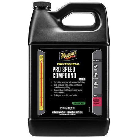 Meguiar's Pro Speed Compound - 1 Gallon - Get Tight Gear