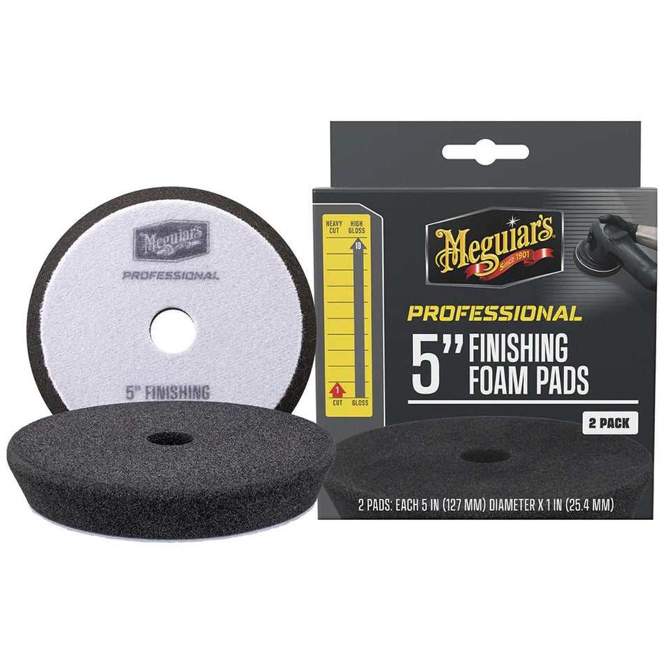Meguiar's Professional 5" Finishing Foam Pads *2 - Pack - Get Tight Gear