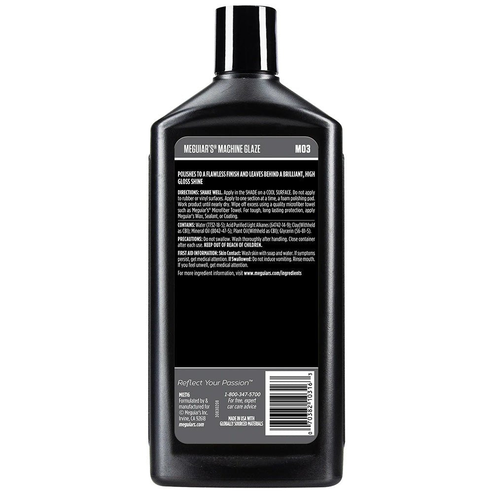 Meguiar's Professional Machine Glaze - 16oz - Get Tight Gear