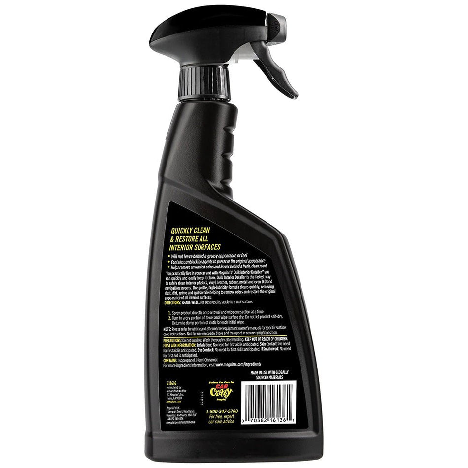Meguiar's Quik Interior Detailer - 16oz - Get Tight Gear