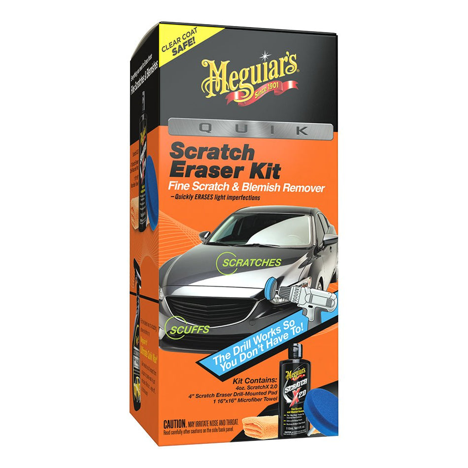 Meguiar's Quik Scratch Eraser Kit - Get Tight Gear