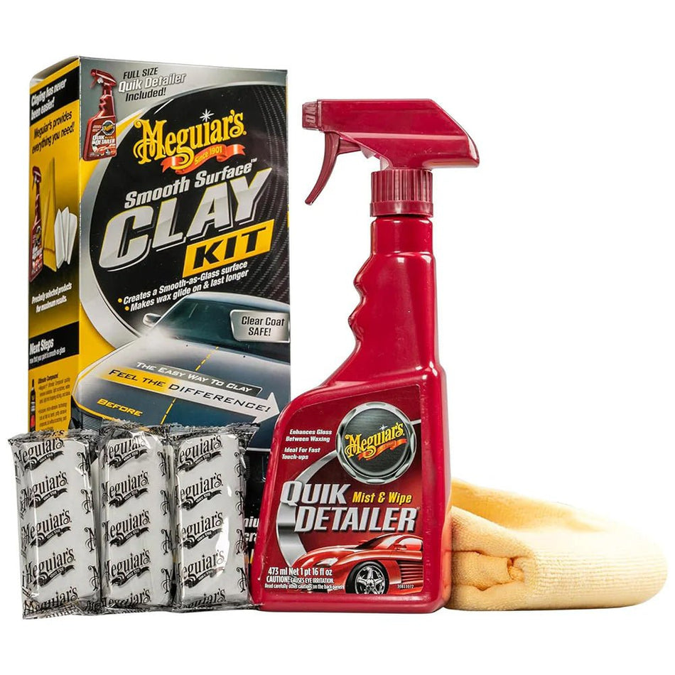 Meguiar's Smooth Surface Clay Kit - Get Tight Gear