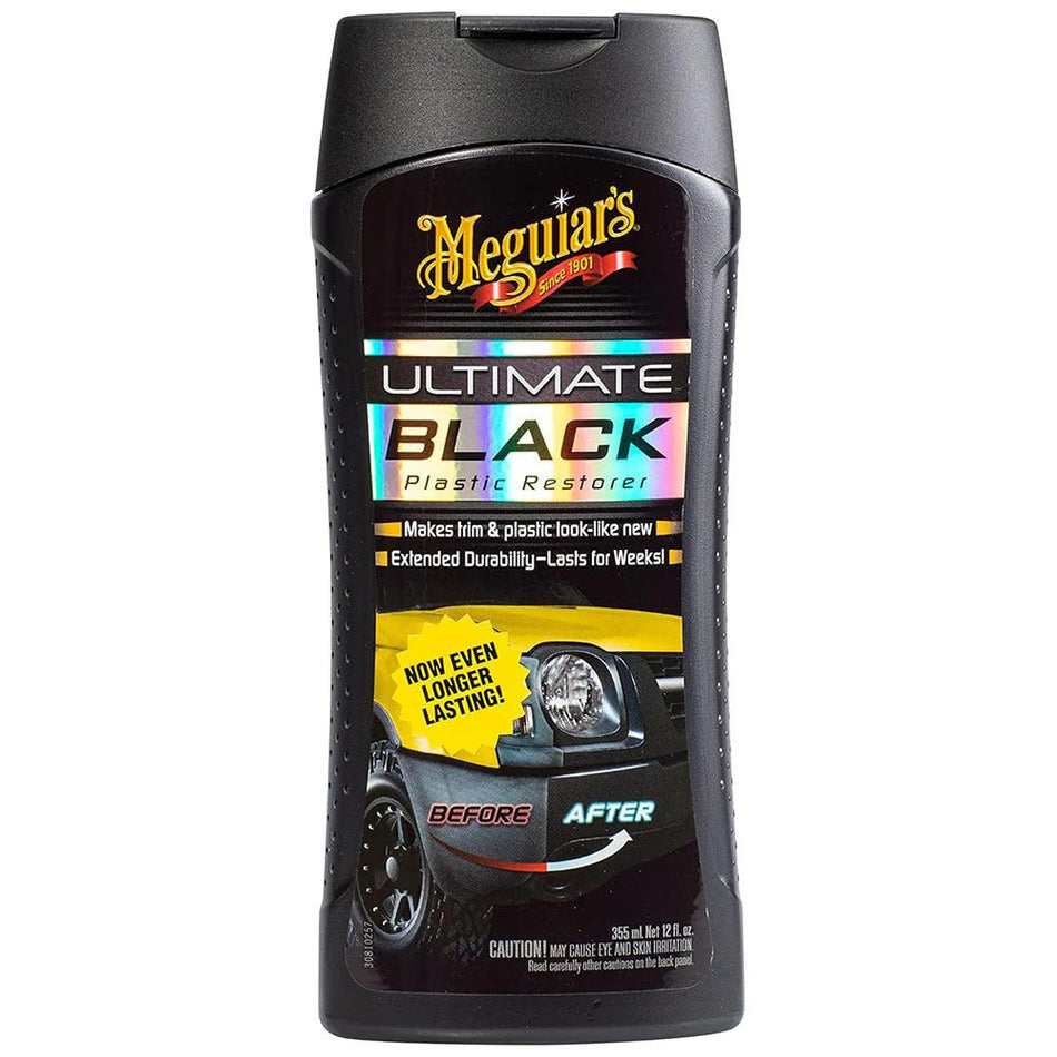 Meguiar's Ultimate Black Plastic Restorer - 12oz - Get Tight Gear