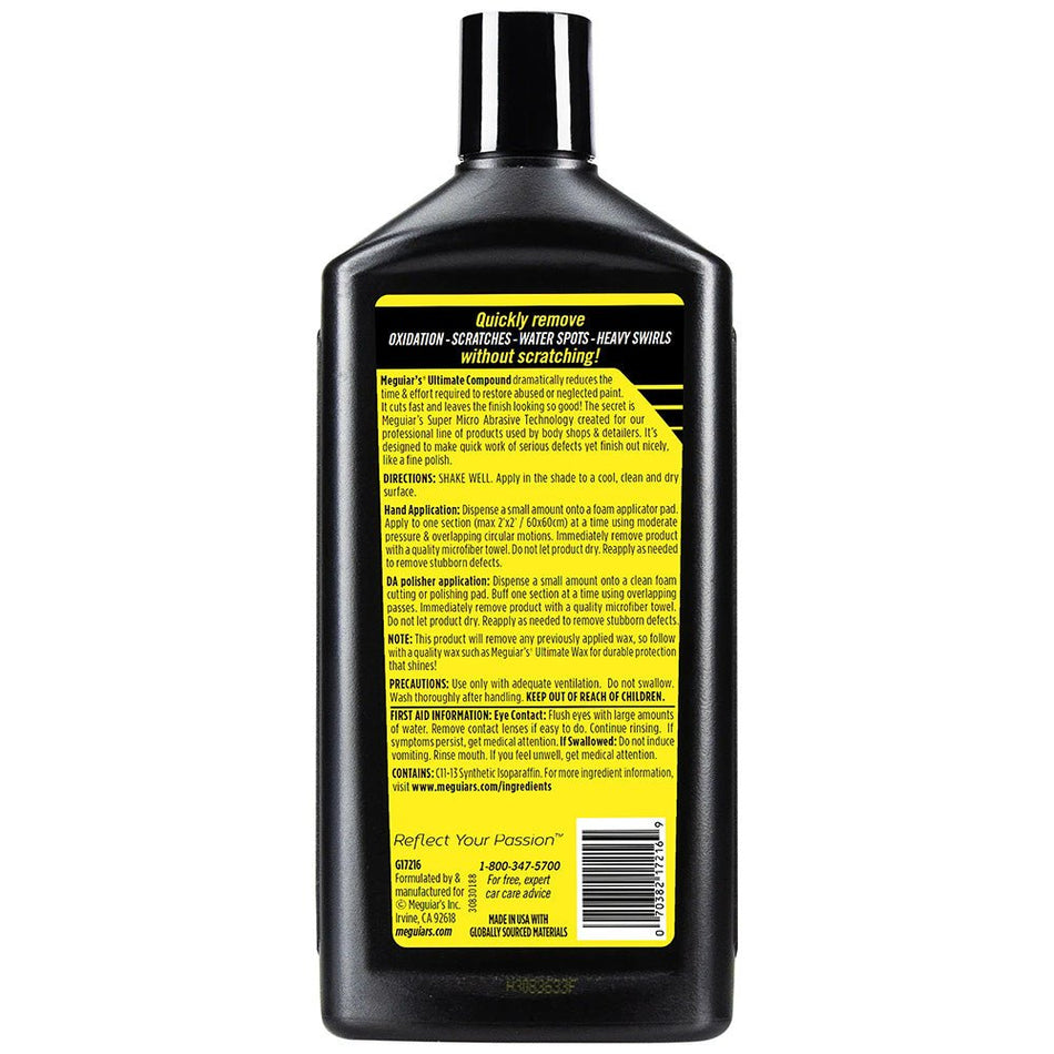Meguiar's Ultimate Compound - 16oz - Get Tight Gear