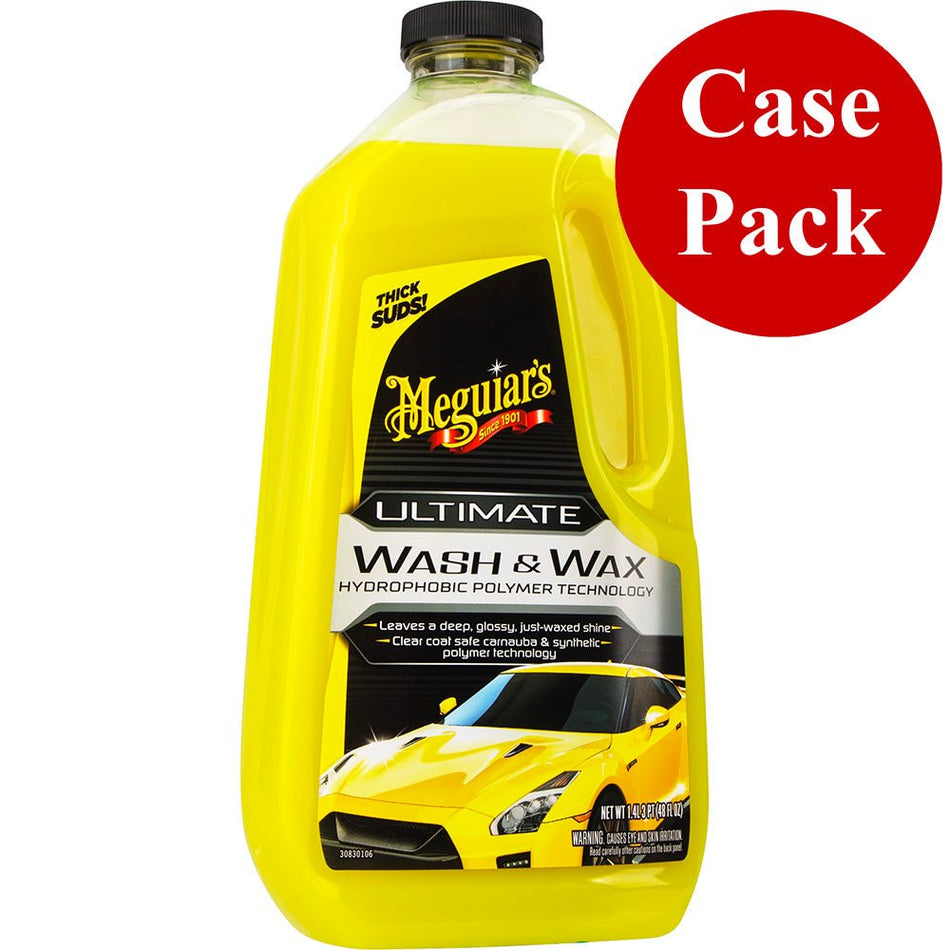 Meguiar's Ultimate Wash & Wax - 1.4 Liters *Case of 6* - Get Tight Gear