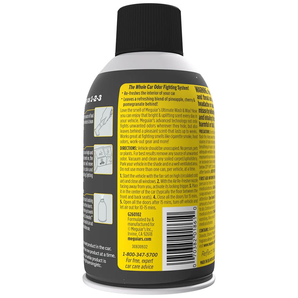 Meguiar's Ultimate Whole Car Air Re - Fresher Aerosol - 2oz - Get Tight Gear