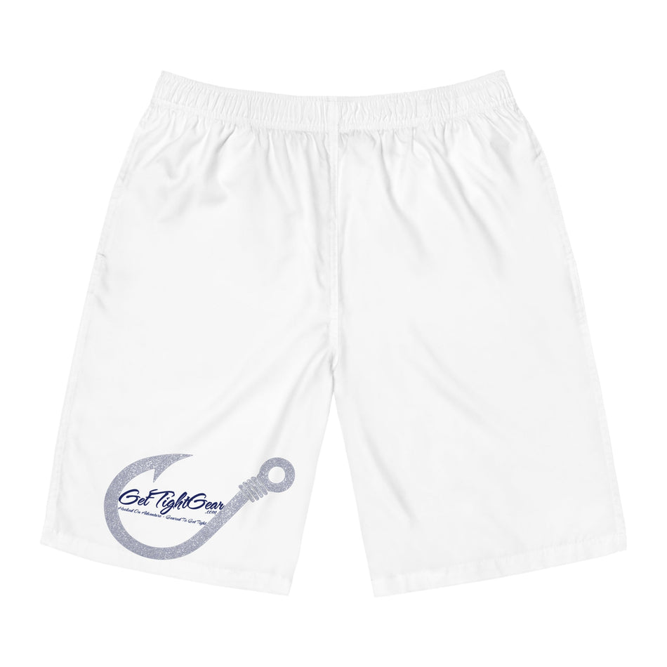 Men's Board Shorts with Hook Design - Perfect for Beach, Fishing and Summer Adventures - Get Tight Gear