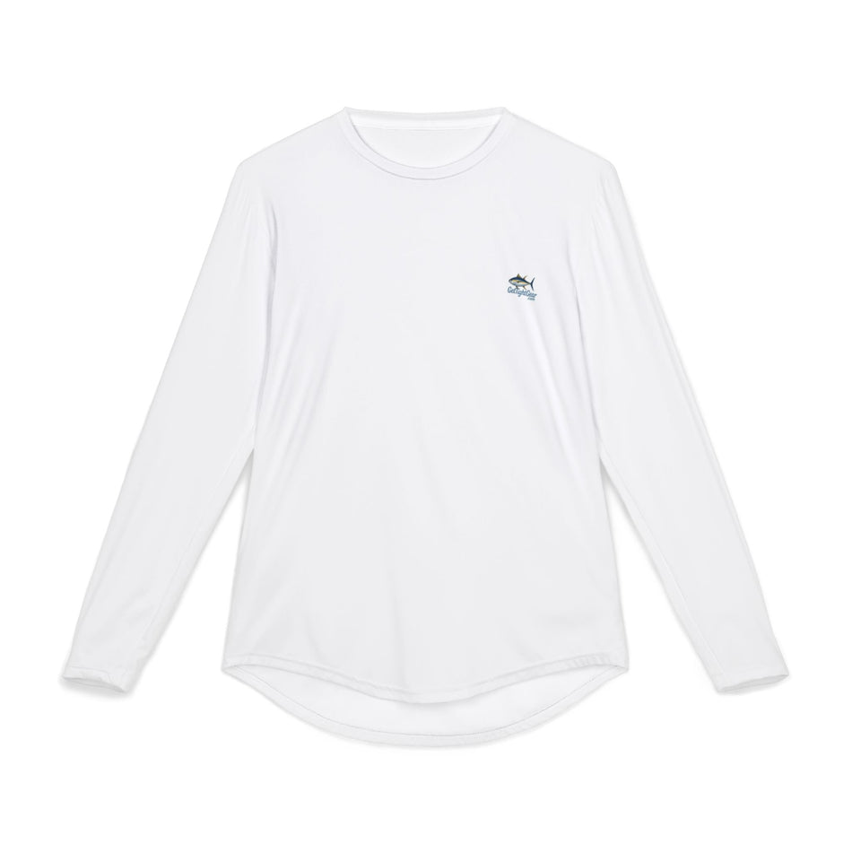 Men's UV Protection Fishing Shirt - Catch Fish Now Design - Get Tight Gear