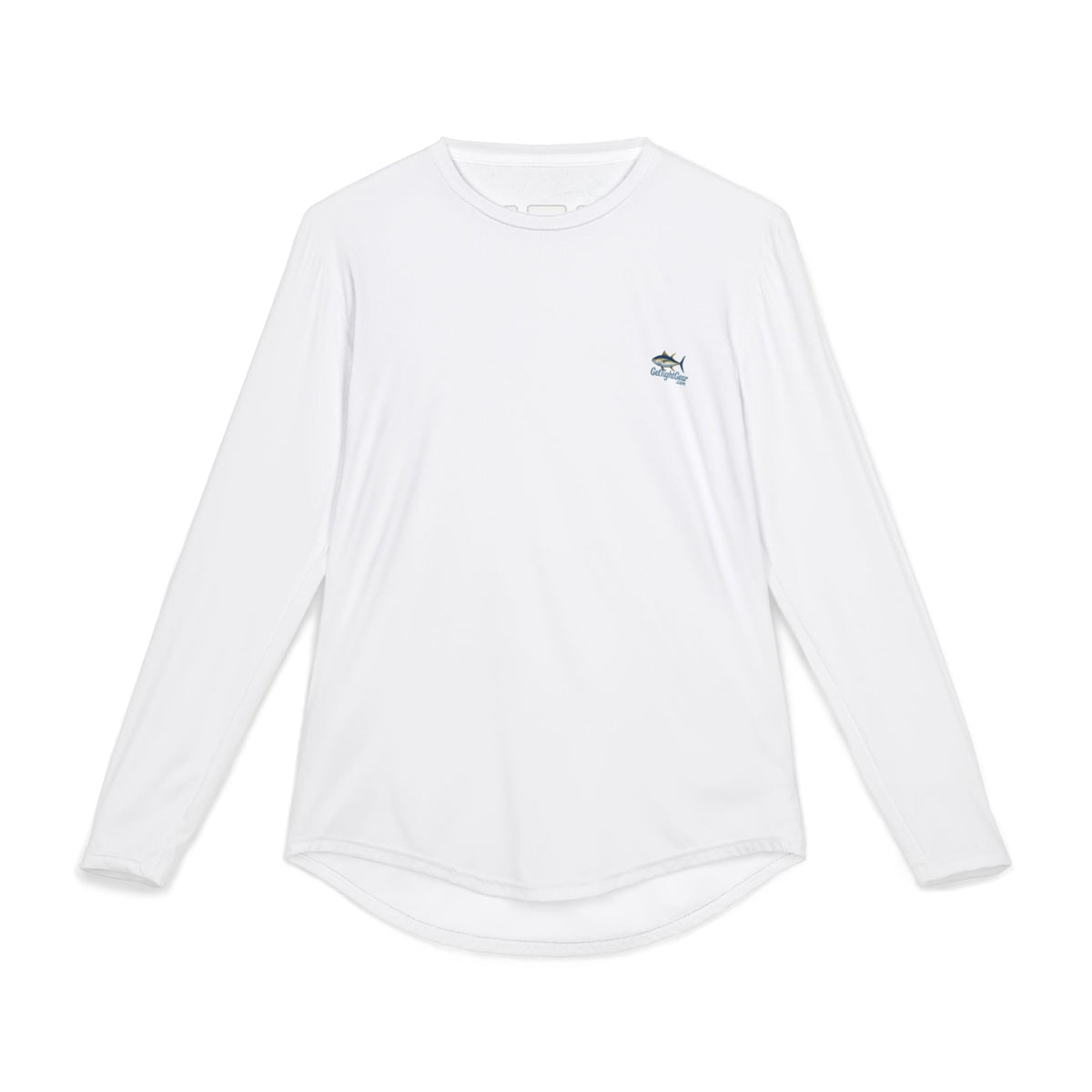 Men's UV Protection Fishing Shirt - Go Deep Or Go Home Design - Get Tight Gear