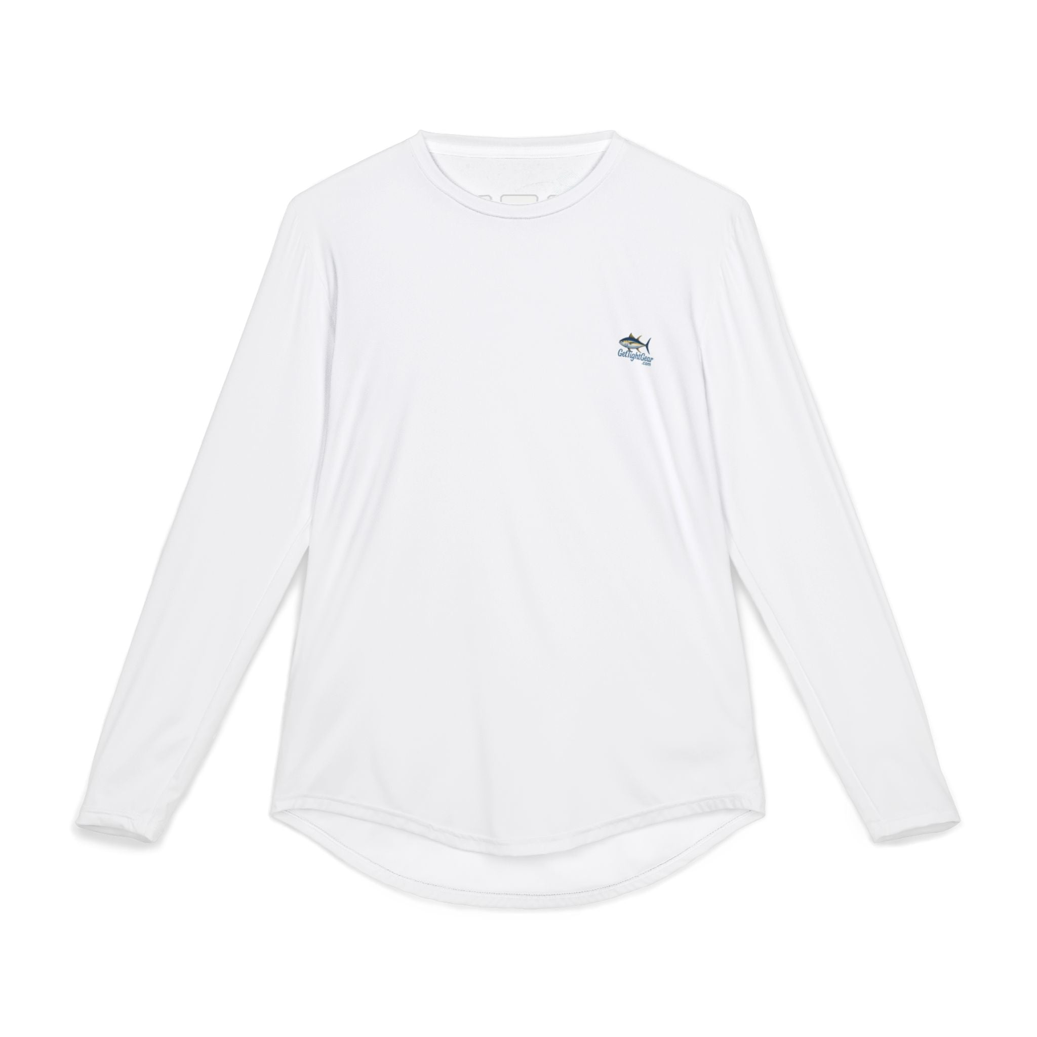 Men's UV Protection Fishing Shirt - Go Deep Or Go Home Design - Get Tight Gear