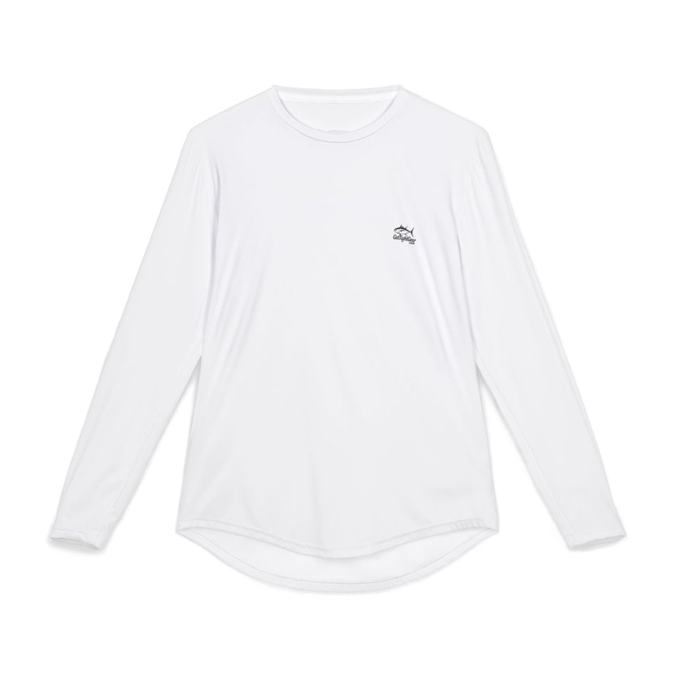 Men's UV Protection Long Sleeve Fishing Shirt - "Fishing Is Life" Design - Get Tight Gear